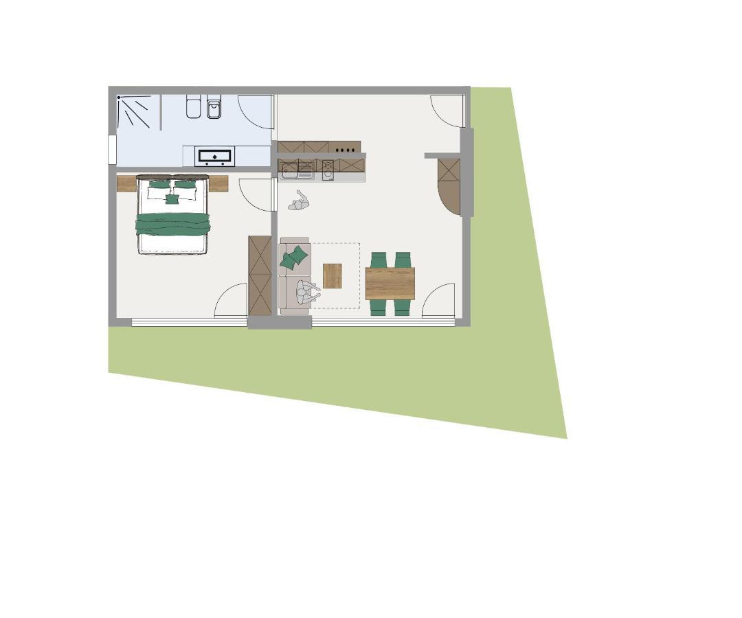 Apartment mit 1 Schlafzimmer