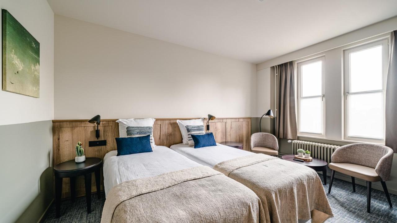 Deluxe Doppel-/Zweibettzimmer mit Gartenblick