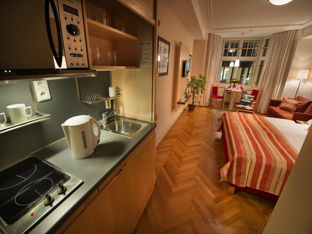 Studio mit 1 Doppelbett oder 2 Einzelbetten