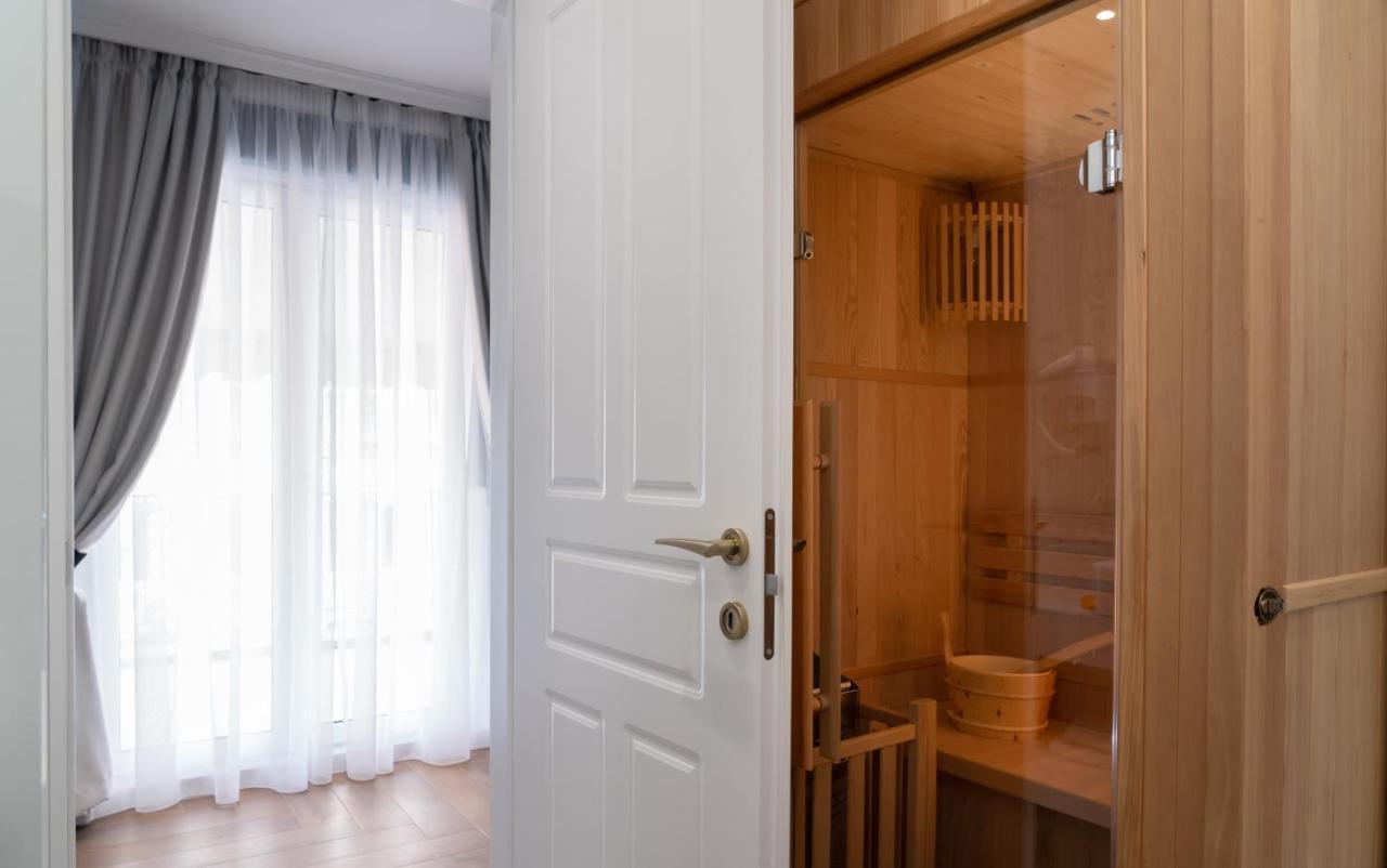 Suite mit Sauna und Balkon
