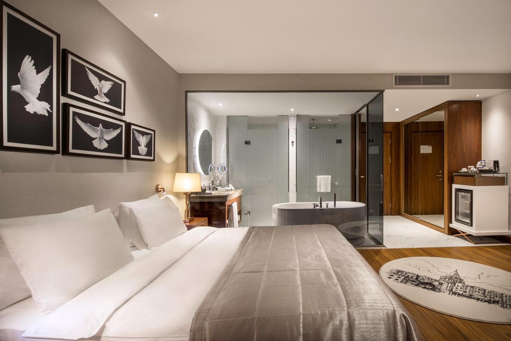 Executive Zimmer mit Kingsize-Bett und Bad