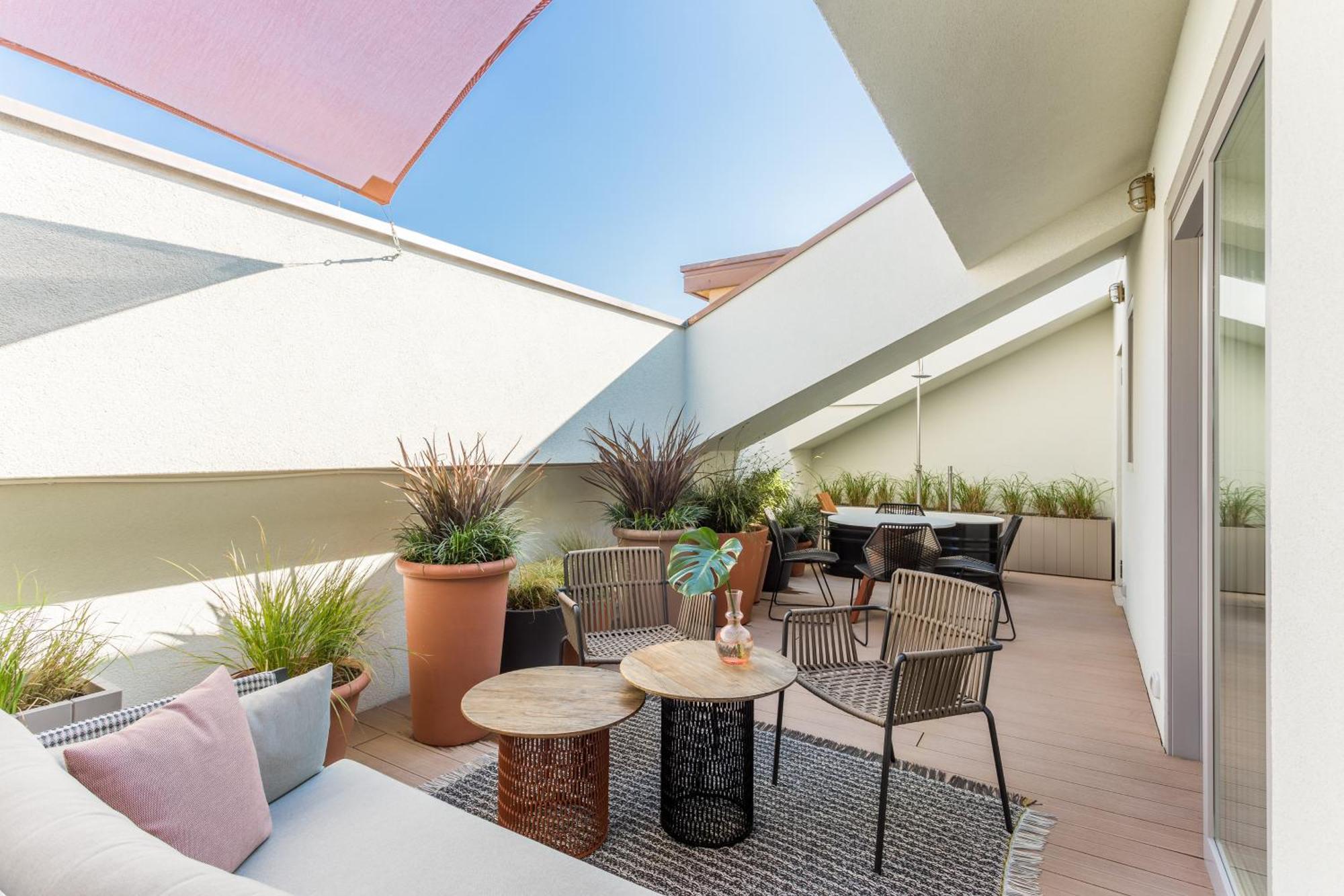 Deluxe Doppelzimmer mit Terrasse