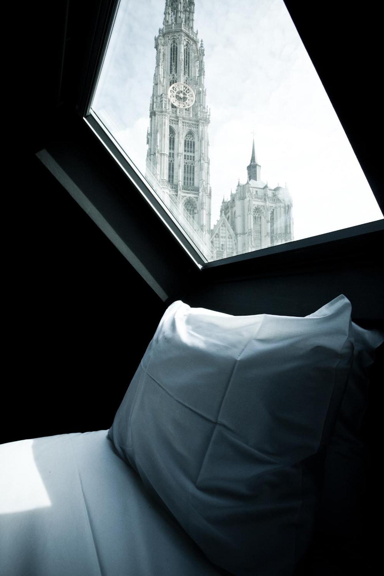 Comfort Room with Bath & Cathedral Tower View