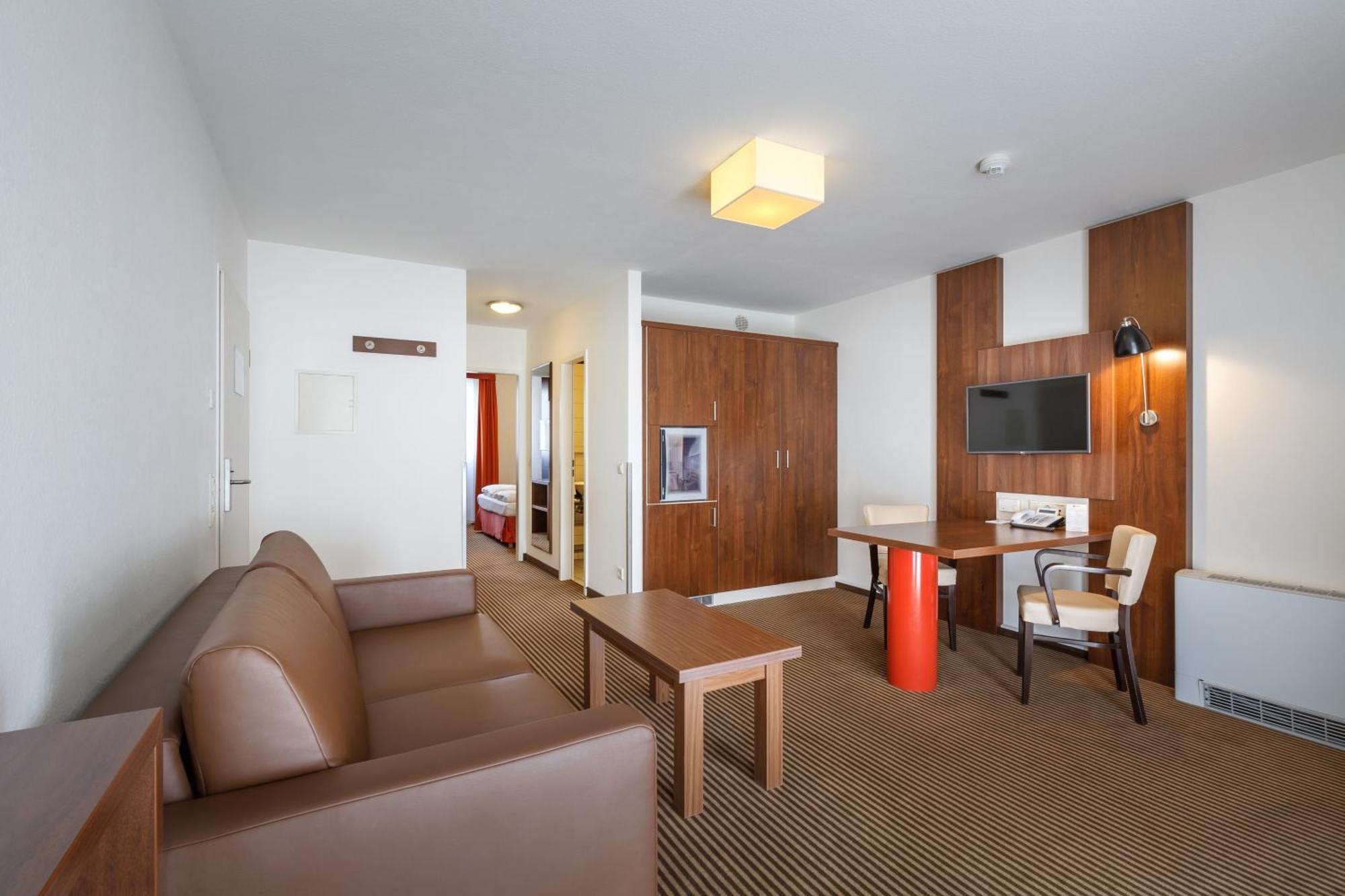 Suite mit 2 Zimmern und Balkon