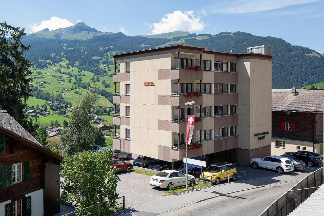 Doppelzimmer mit Blick auf den Eiger