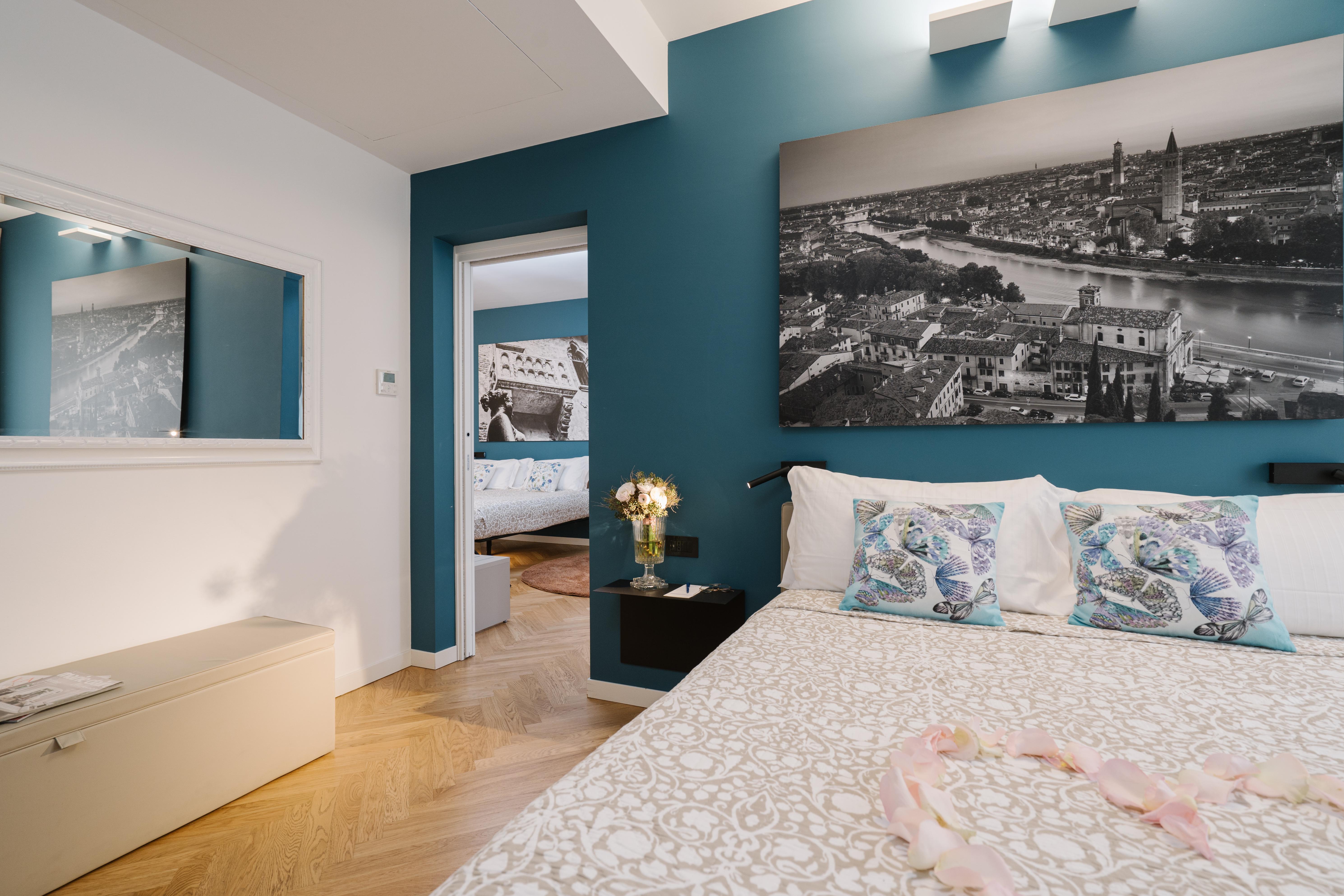 Suite mit 2 Schlafzimmern mit Terrasse - separates Gebäude