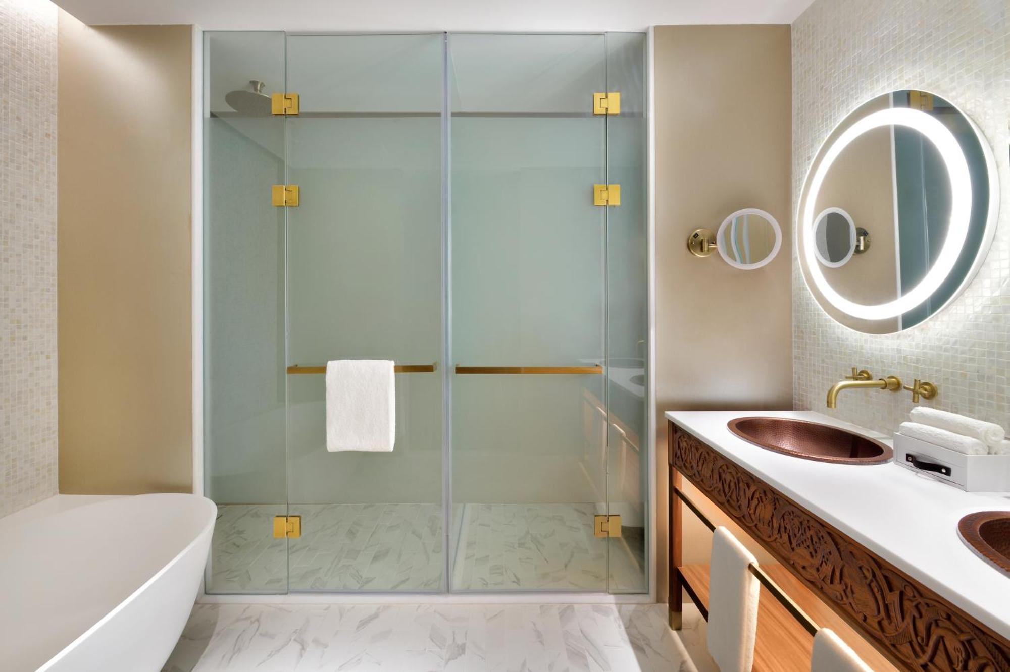 Suite mit 1 Schlafzimmer und Blick auf den Creek – obere Etage