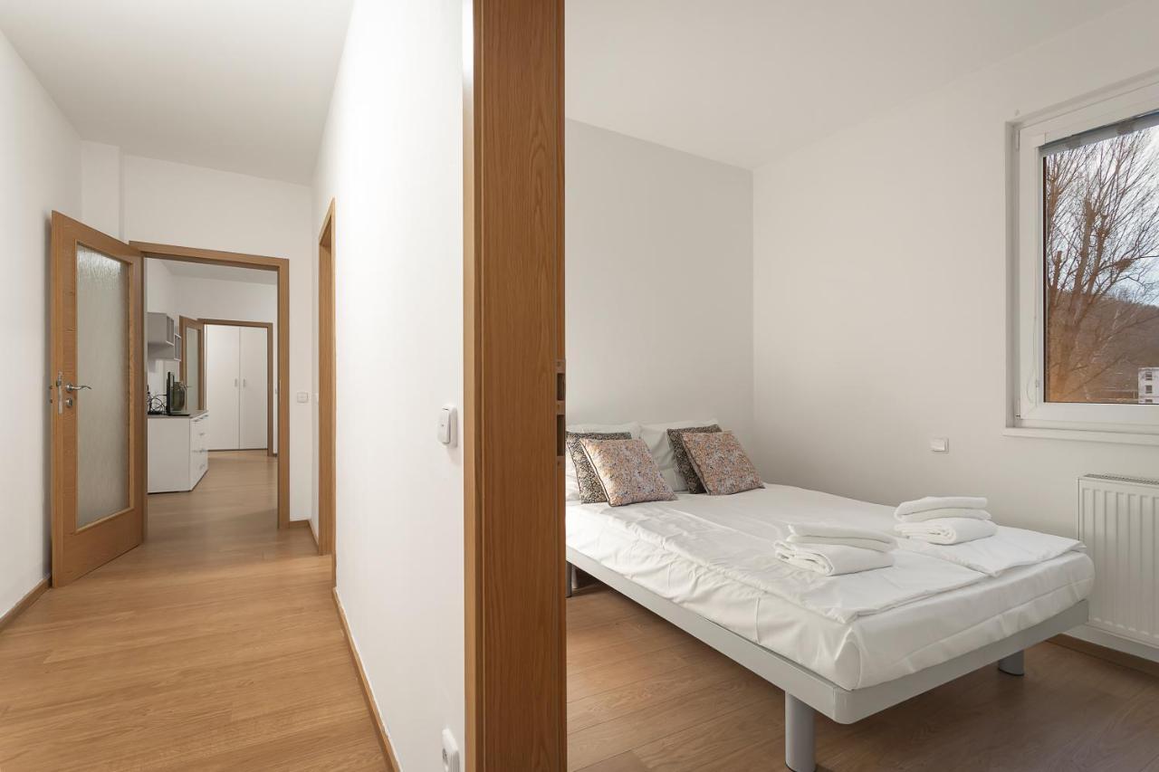 Ferienwohnung mit 1 Schlafzimmer und Balkon (2 Personen)