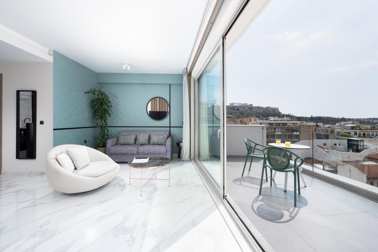 Master Suite mit Blick auf die Akropolis