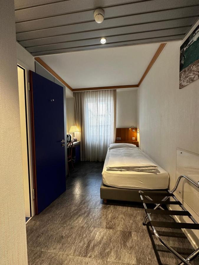 Economy Einzelzimmer mit Blick auf den Innenhof
