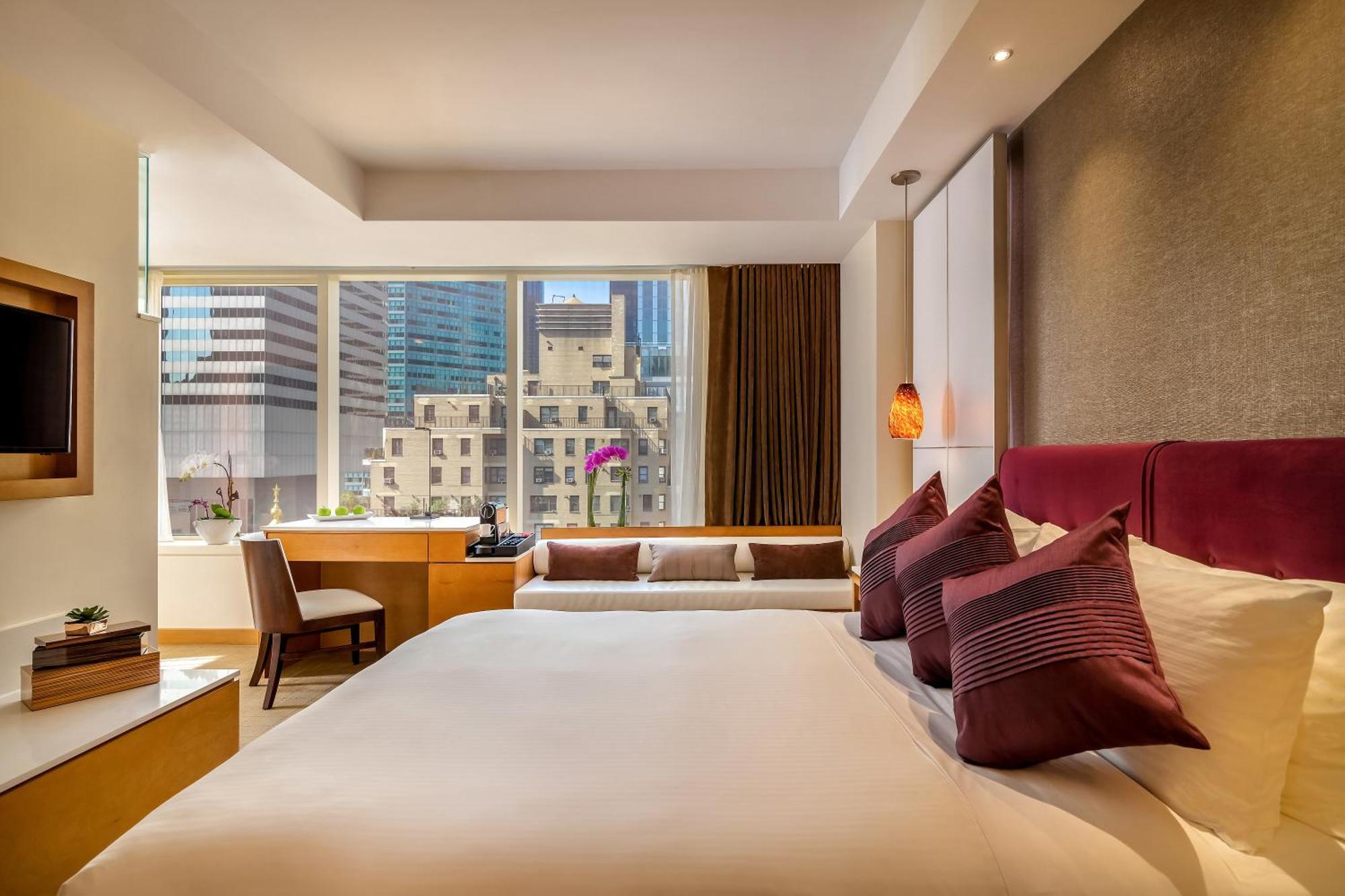 Zimmer mit Queensize-Bett