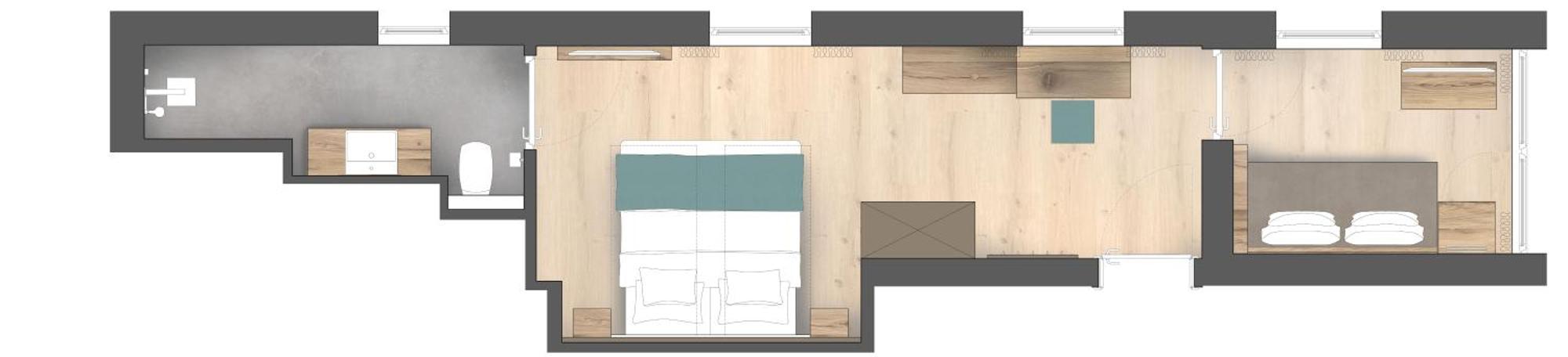 Standard Suite mit Doppelbett