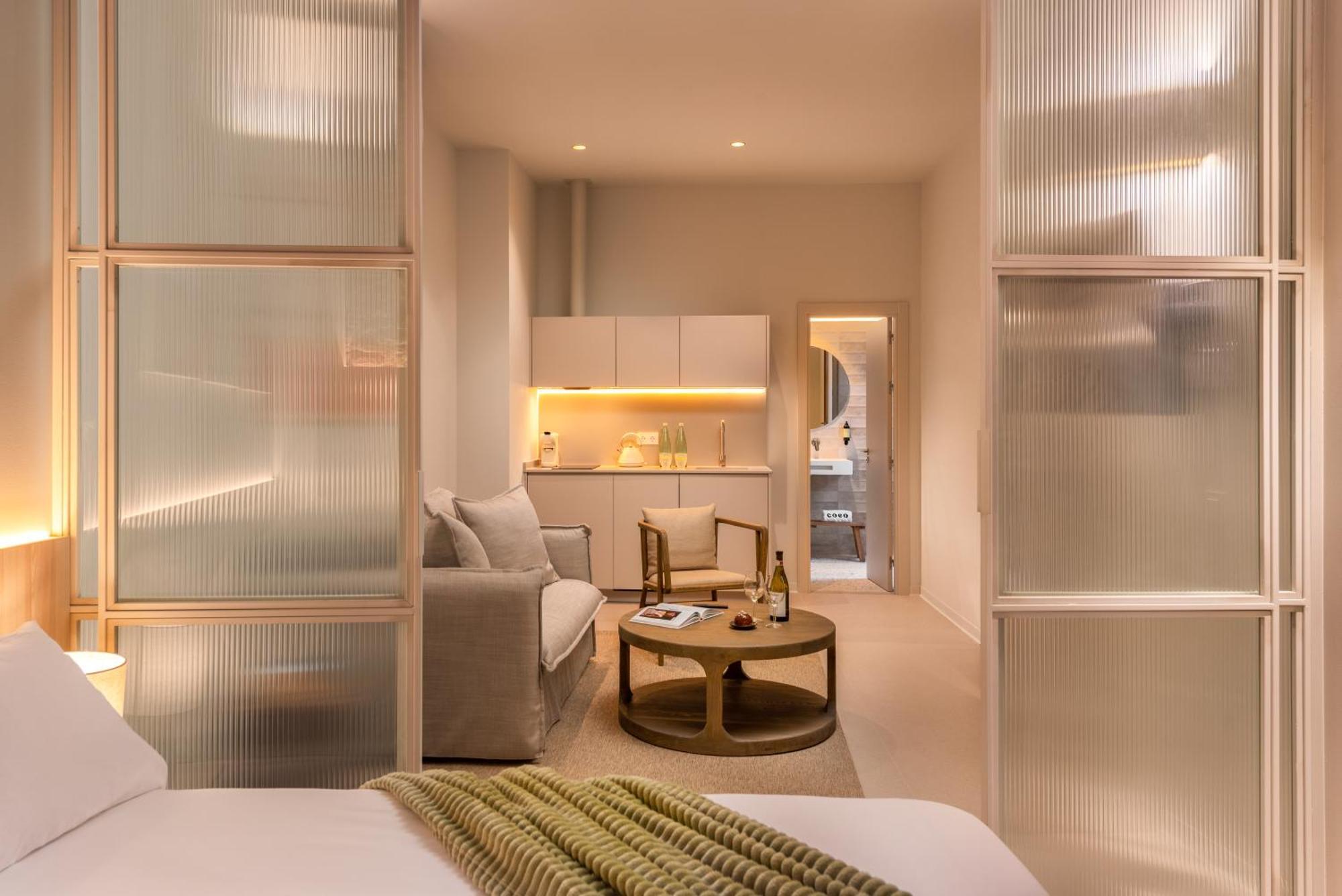 Superior Apartment mit einem Schlafzimmer und kleinem Balkon