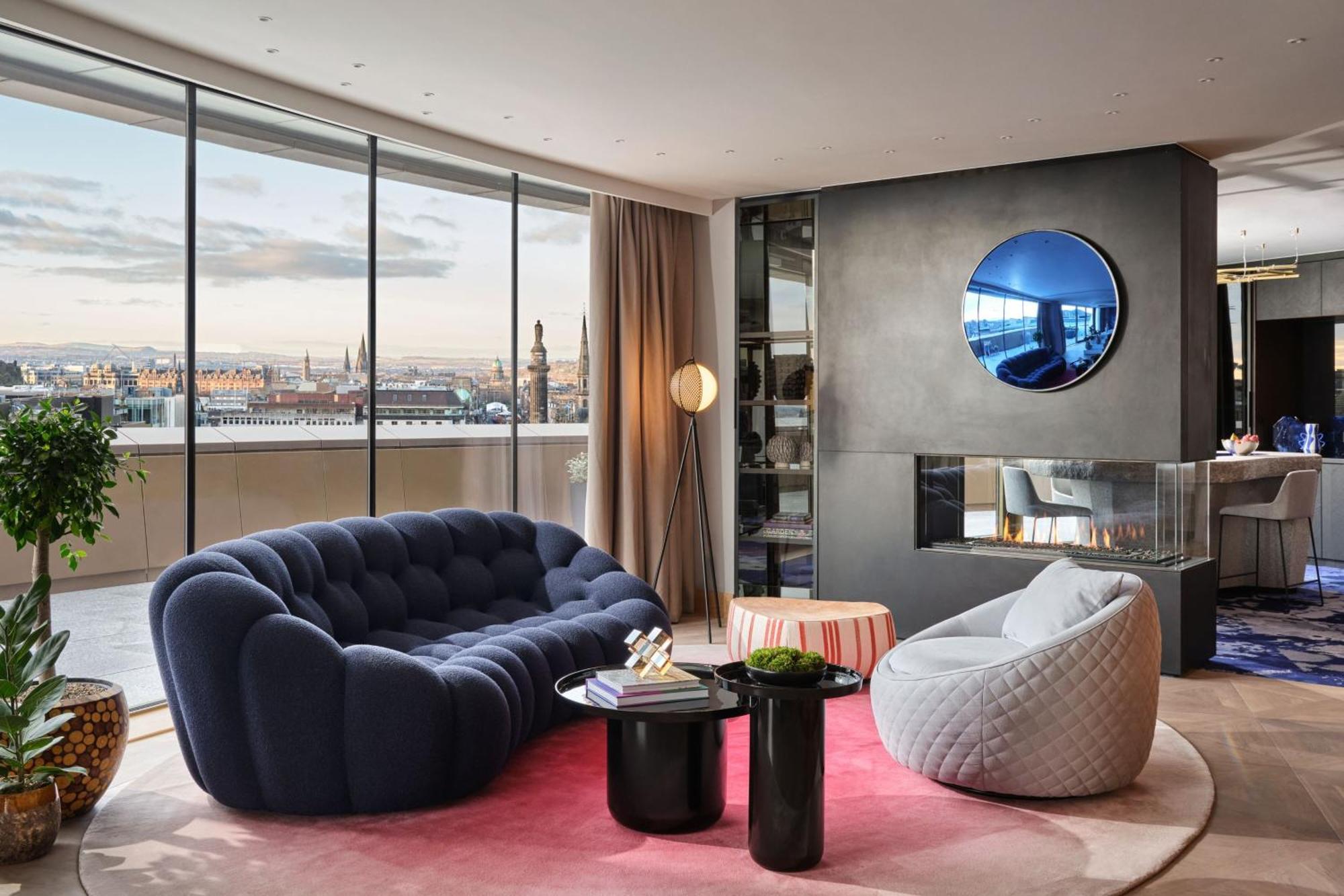 Penthouse mit Stadtblick