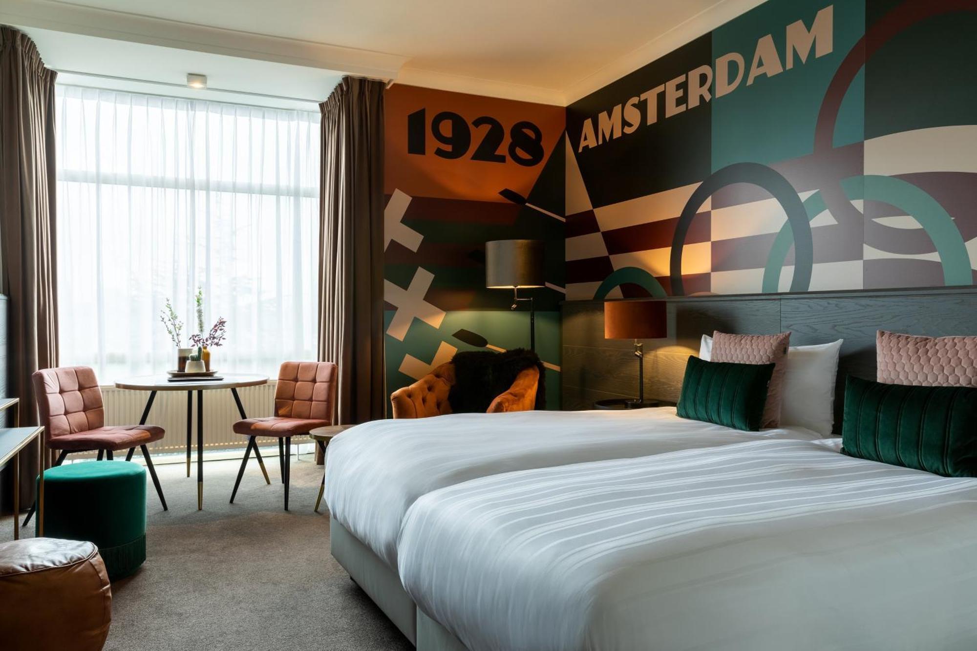 Deluxe Zweibettzimmer mit Kanalblick