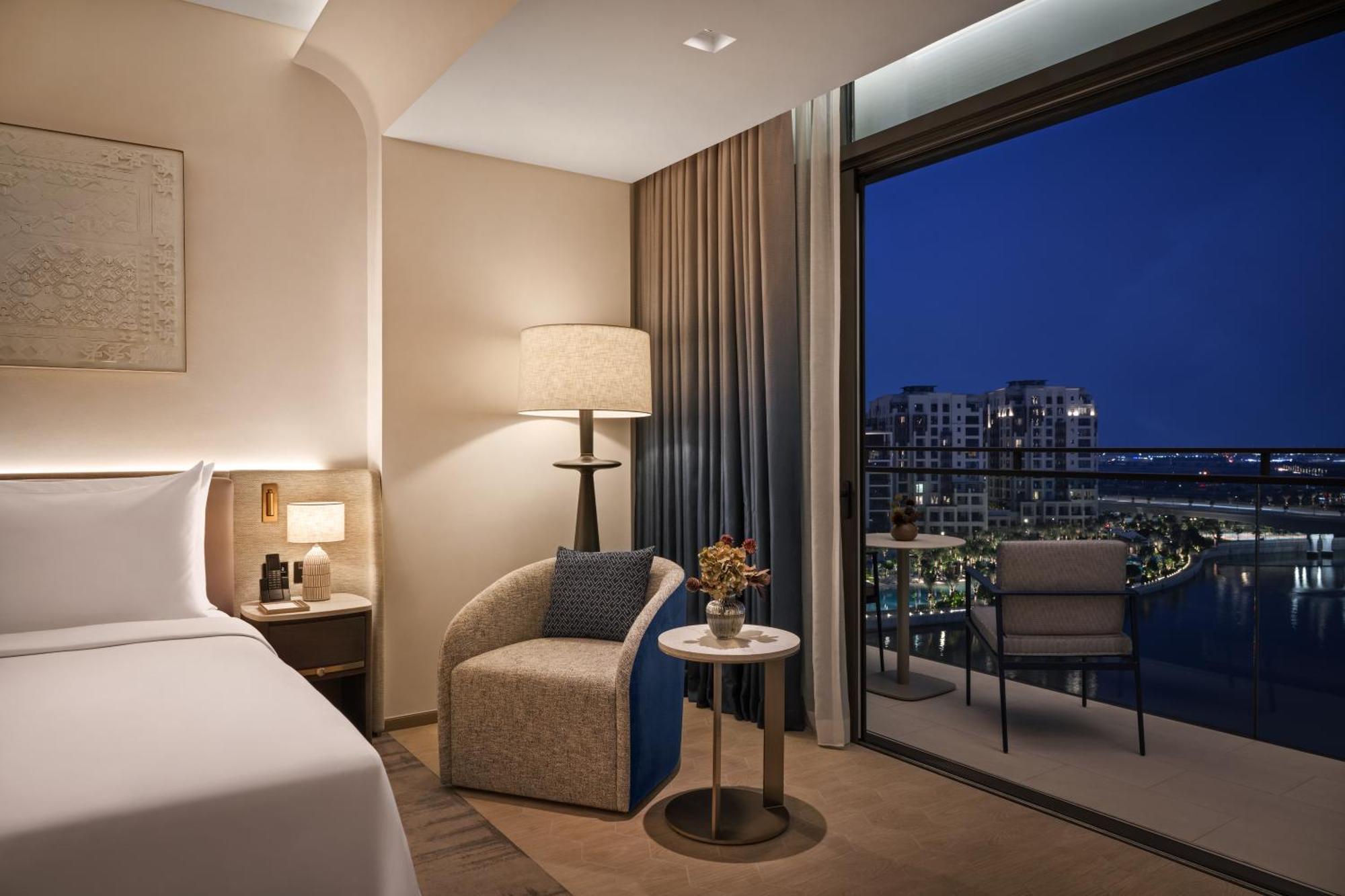 Deluxe-Zweibettzimmer mit Kanalblick – kostenloser Zugang zur Lagune