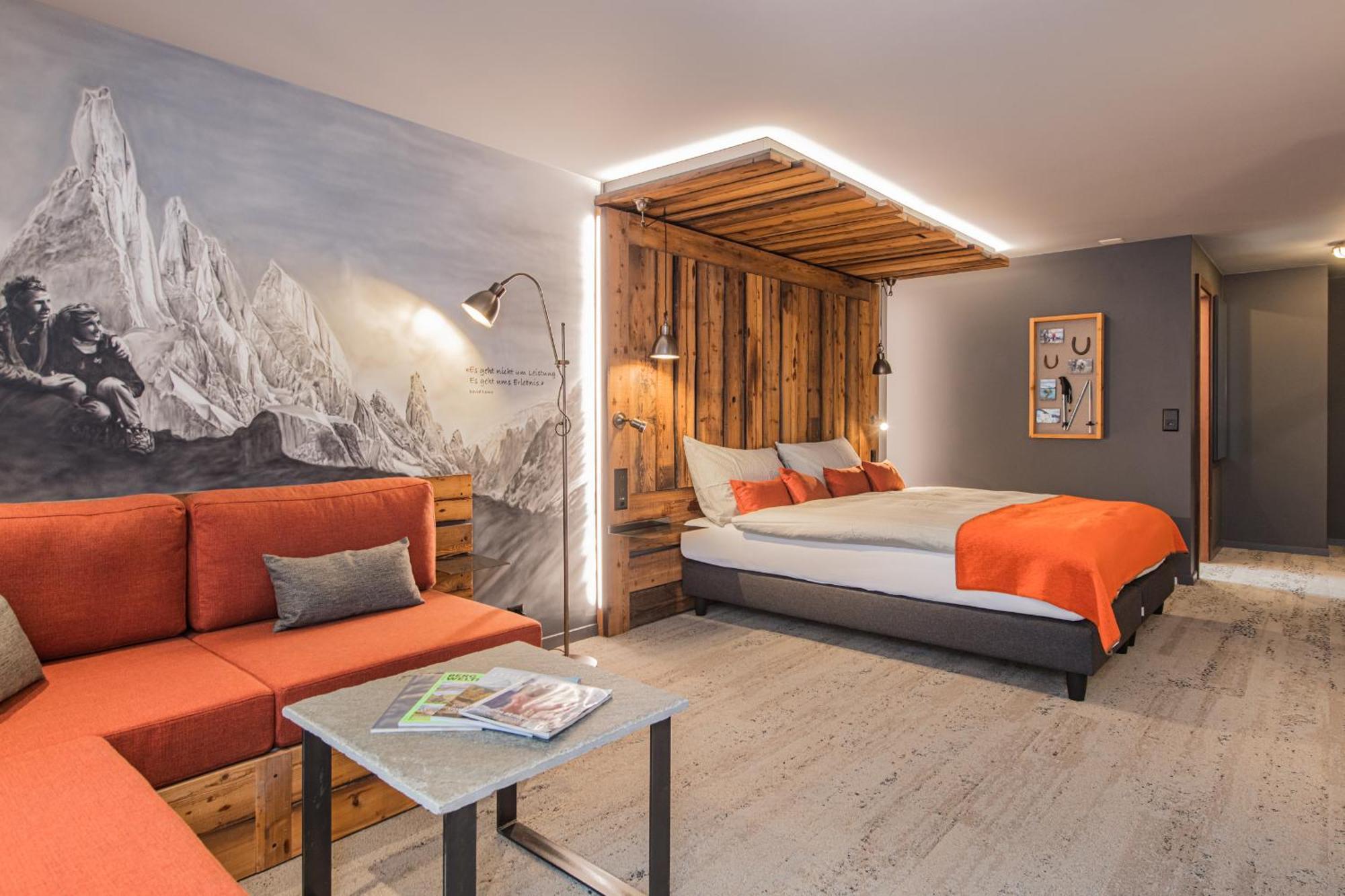 Doppelzimmer mit Gartenblick