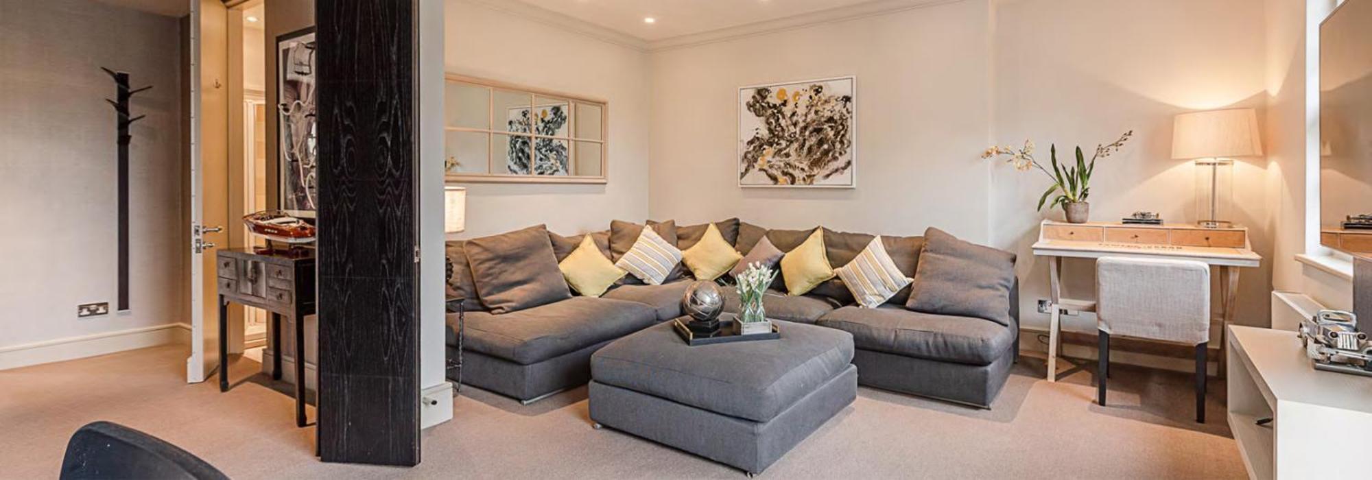 Deluxe Apartment mit 1 Schlafzimmer und Gartenblick