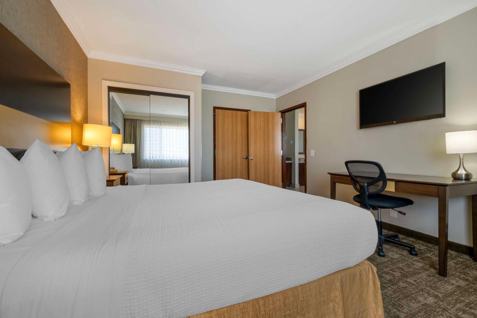 Suite mit Kingsize-Bett und Sofa