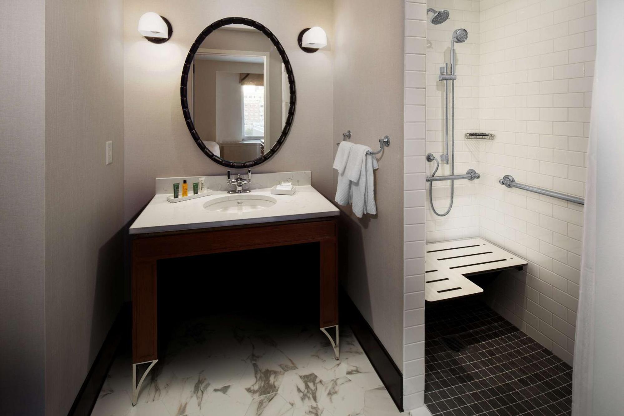Two-Room King Suite with Lounge Access - Mobility Accessible