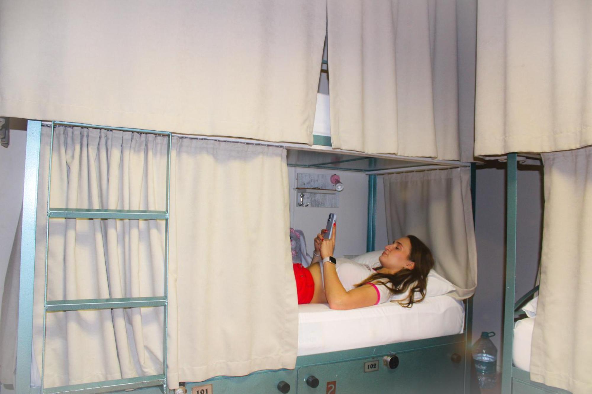 Bett im gemischten Schlafsaal mit 10 Betten
