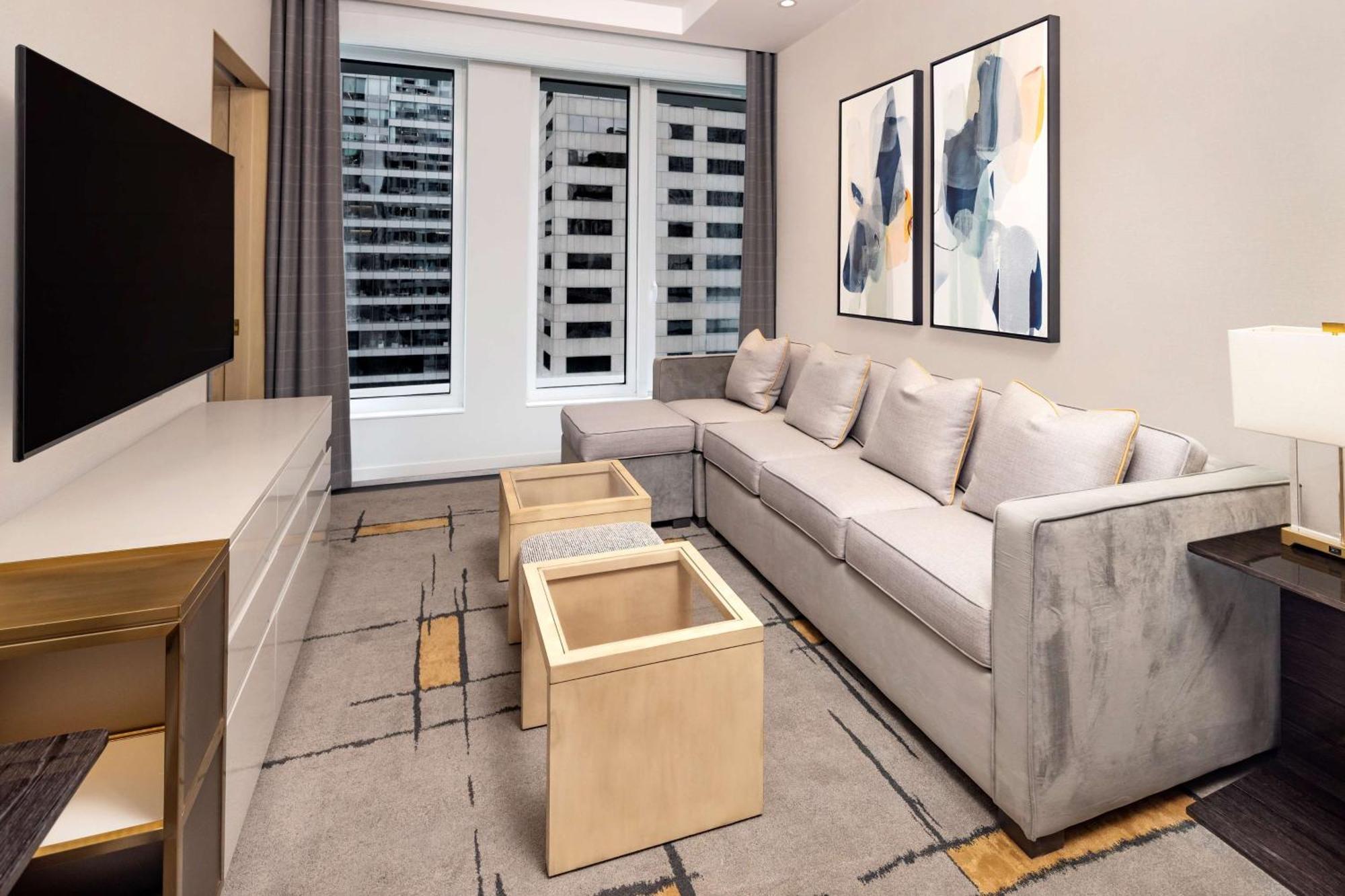 Suite mit 1 Schlafzimmer mit Kingsize-Bett mit Schlafsofa