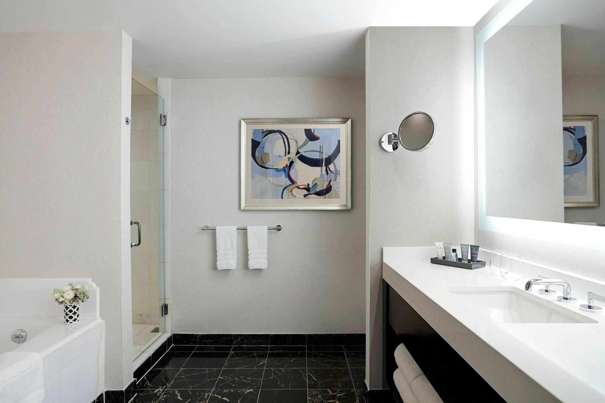 Suite mit 1 Schlafzimmer und Aussicht auf Manhattan