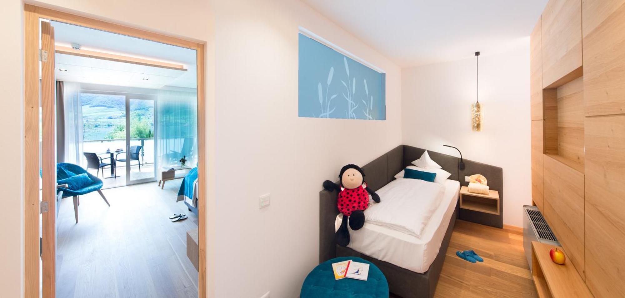 Dreibettzimmer mit Seeblick