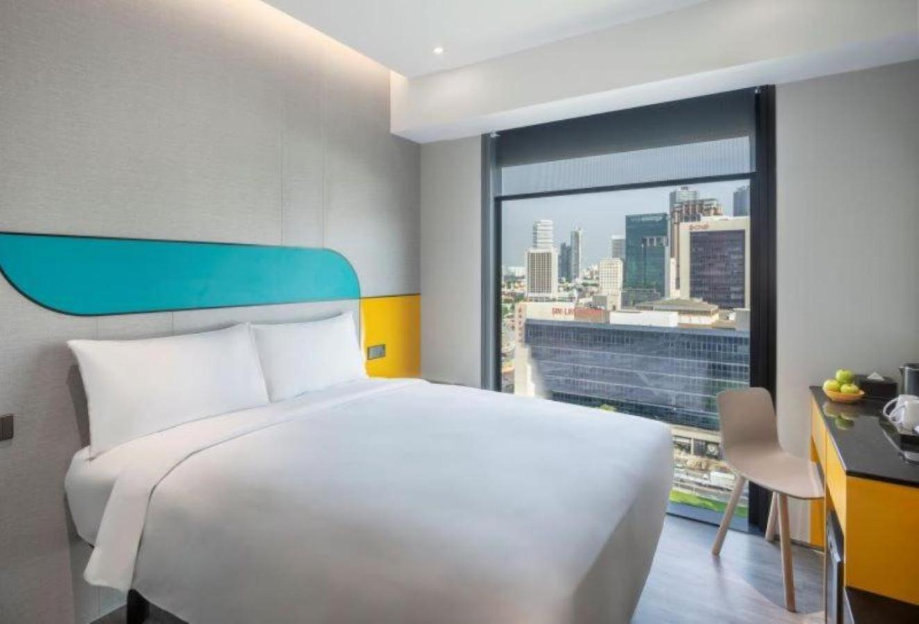 Superior-Zimmer mit Queensize-Bett und Stadtblick