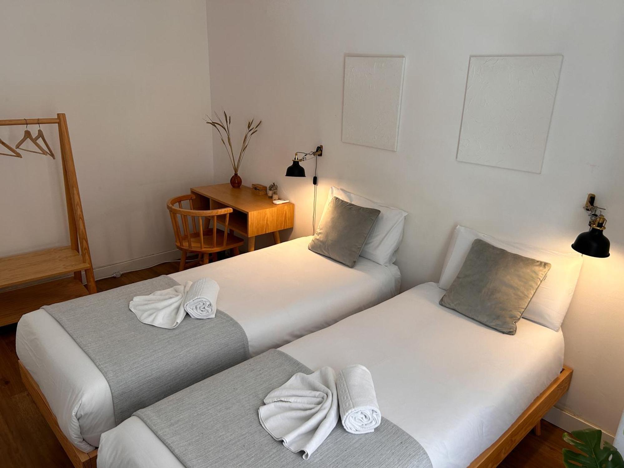 Standard Zweibettzimmer mit Gemeinschaftsbad