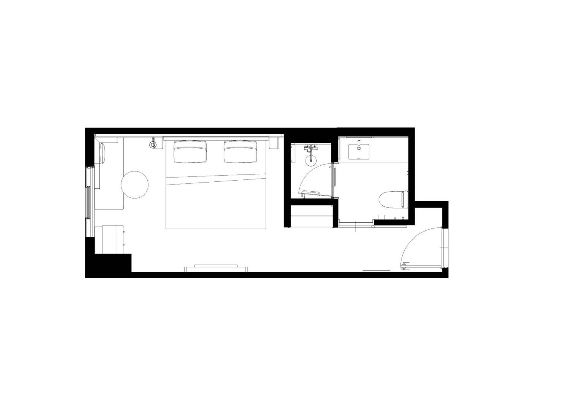 Standard Zimmer mit Kingsize-Bett – Nichtraucher