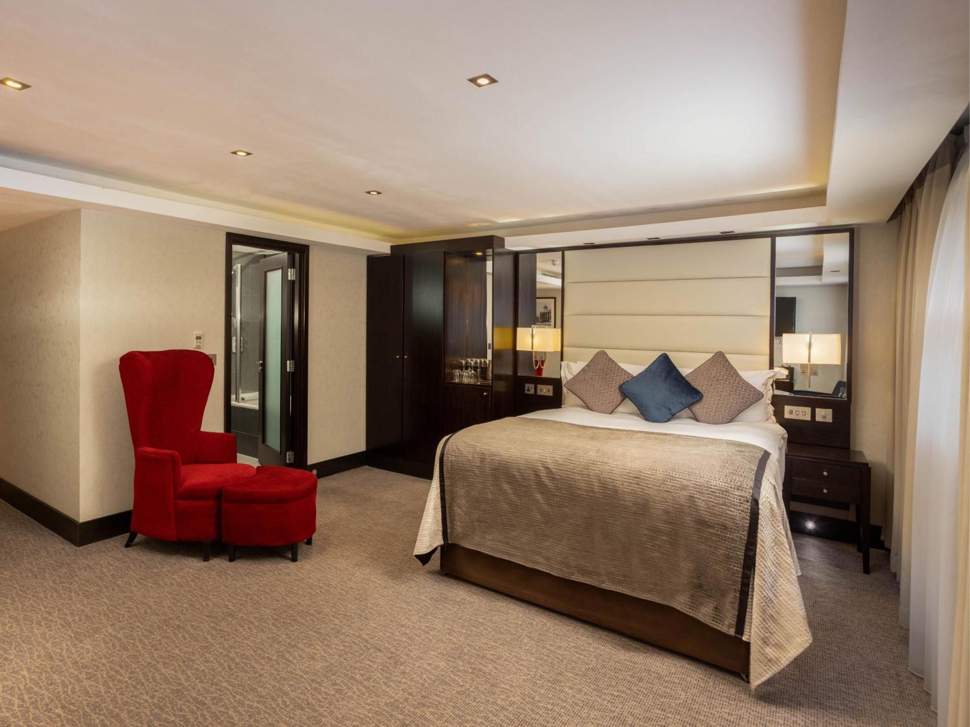 Montcalm Club Zimmer mit Kingsize-Bett