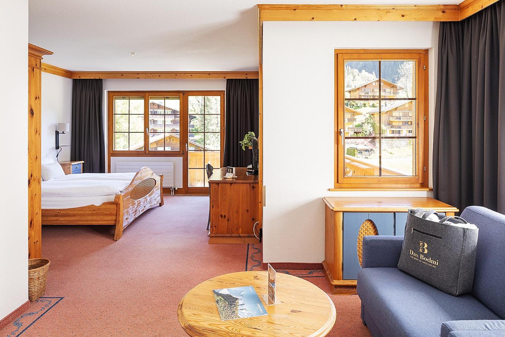 Junior Suite mit Blick auf den Garten