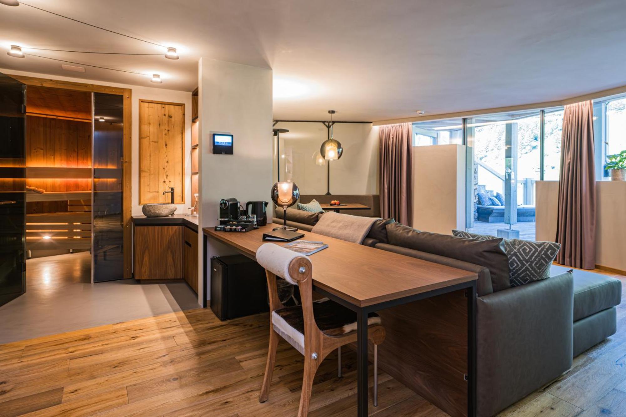 Suite mit Sauna