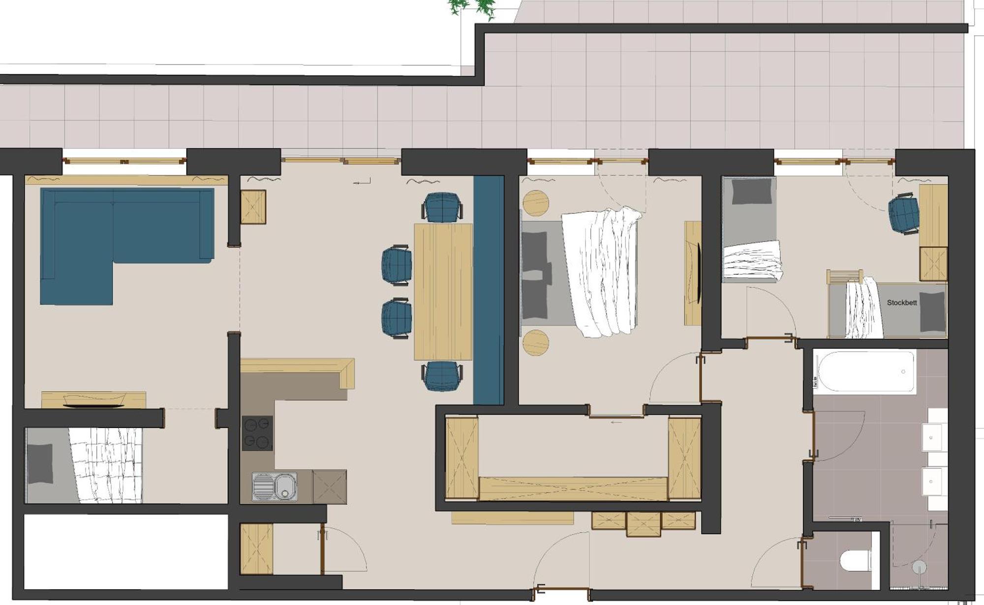 Deluxe Familiensuite XXL