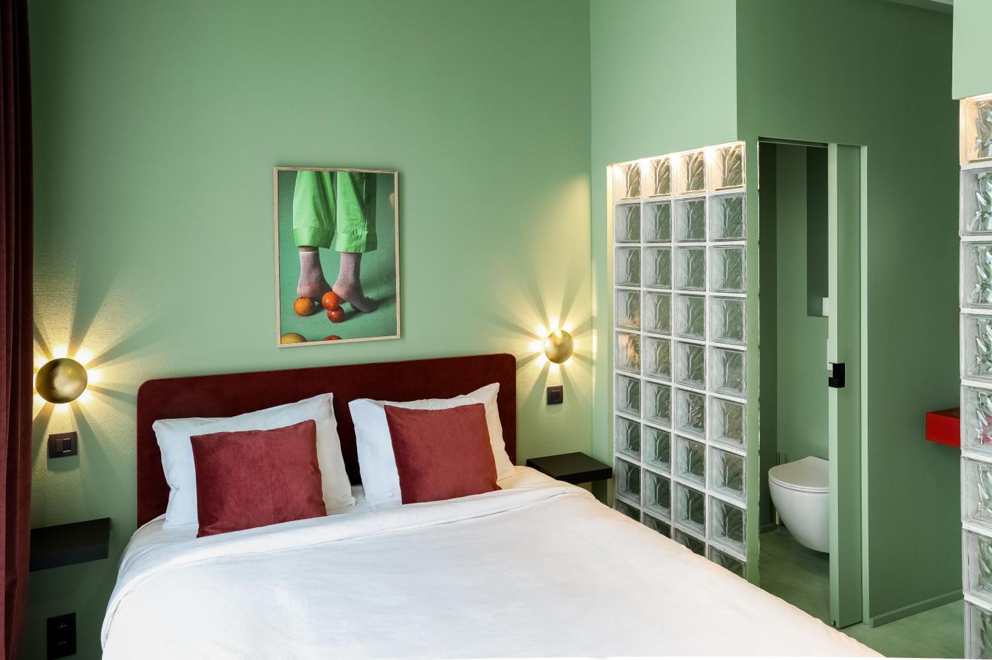 Doppelzimmer mit Gartenblick