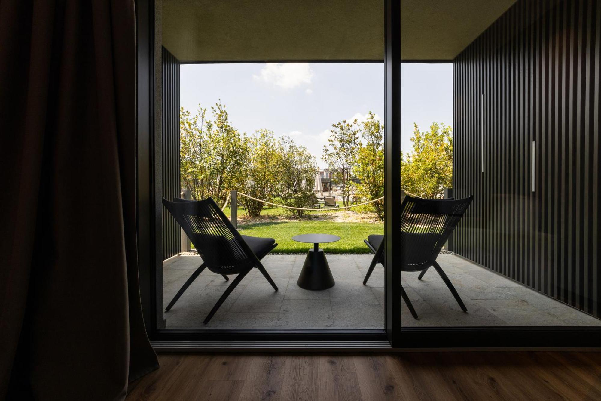 Deluxe Premium Doppel- oder Zweibettzimmer mit Gartenblick