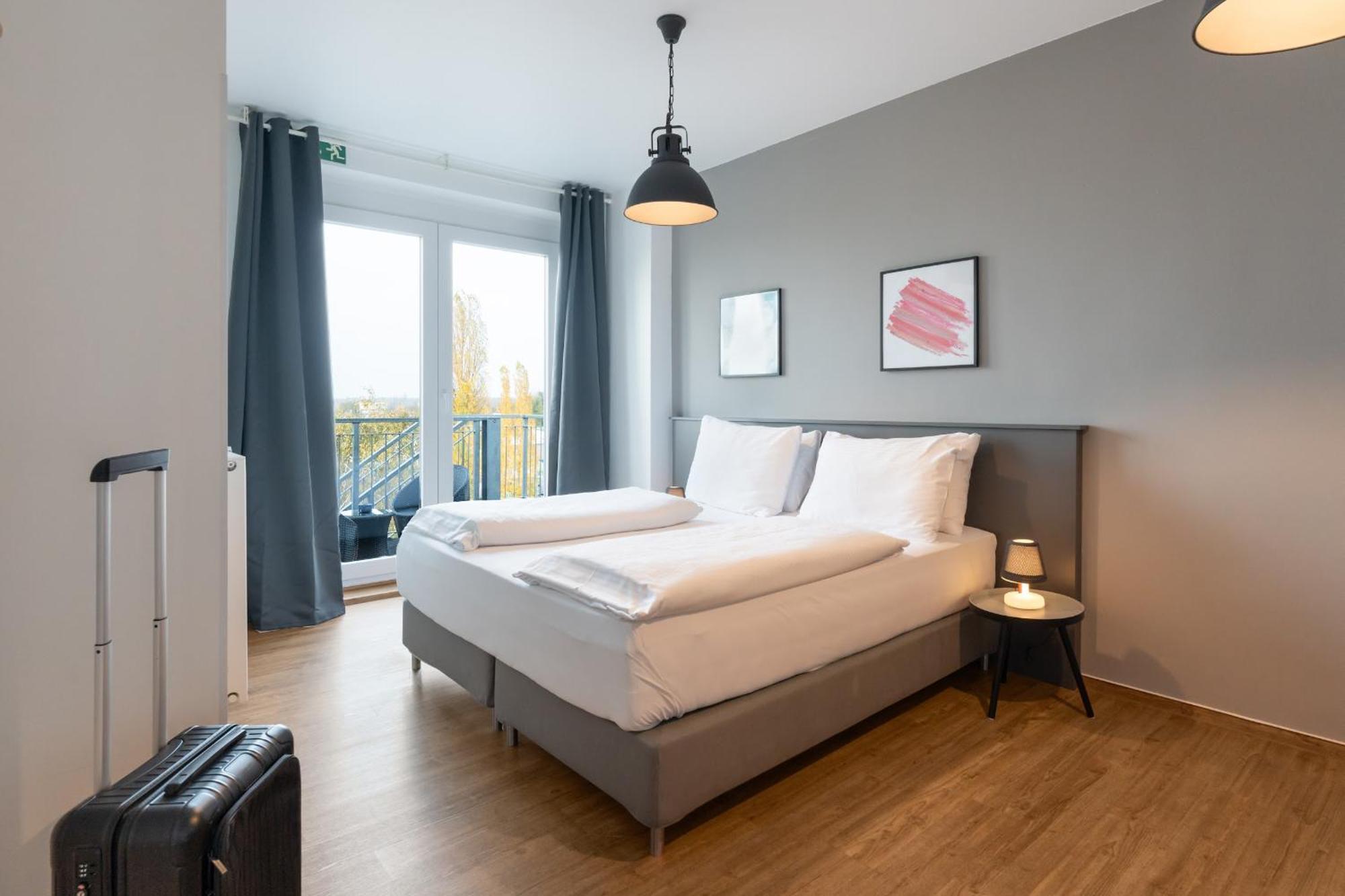 Penthouse-Apartment mit Balkon