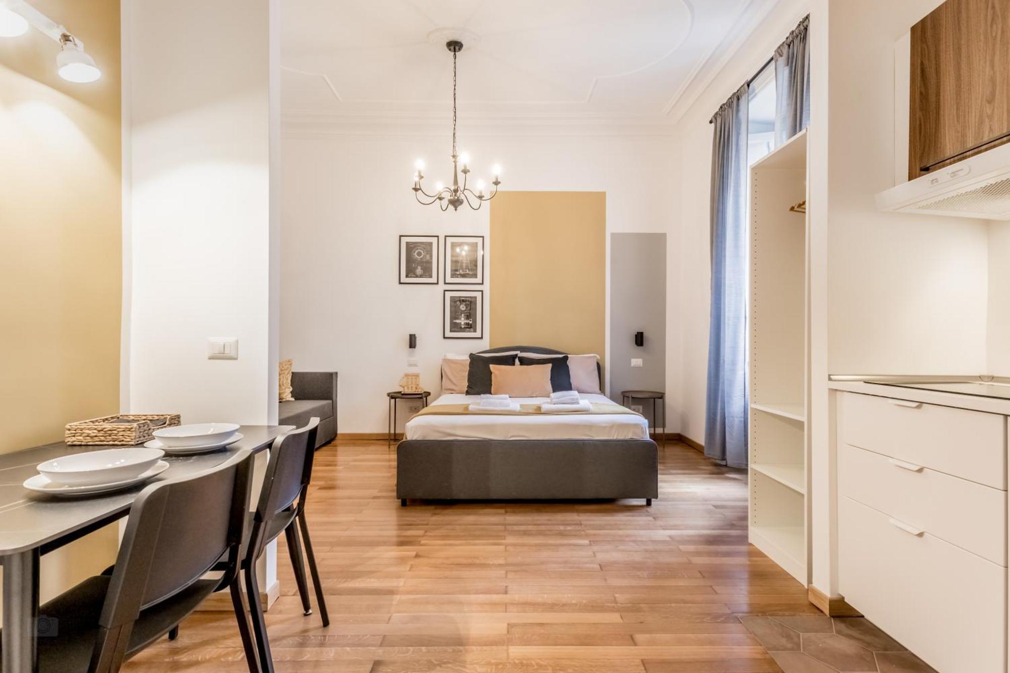 Dreibettzimmer mit eigenem Bad