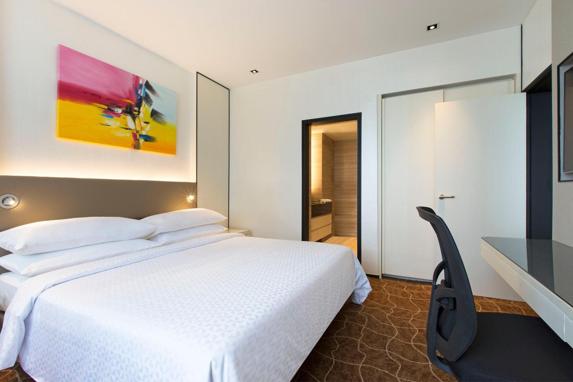 Executive Suite mit 1 Schlafzimmer, 1 Kingsize-Bett und Flussblick