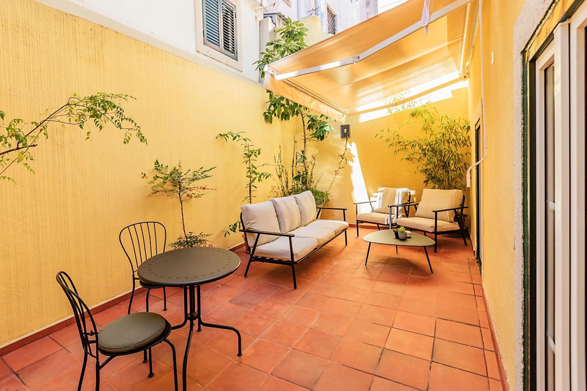 Doppelzimmer mit Terrasse