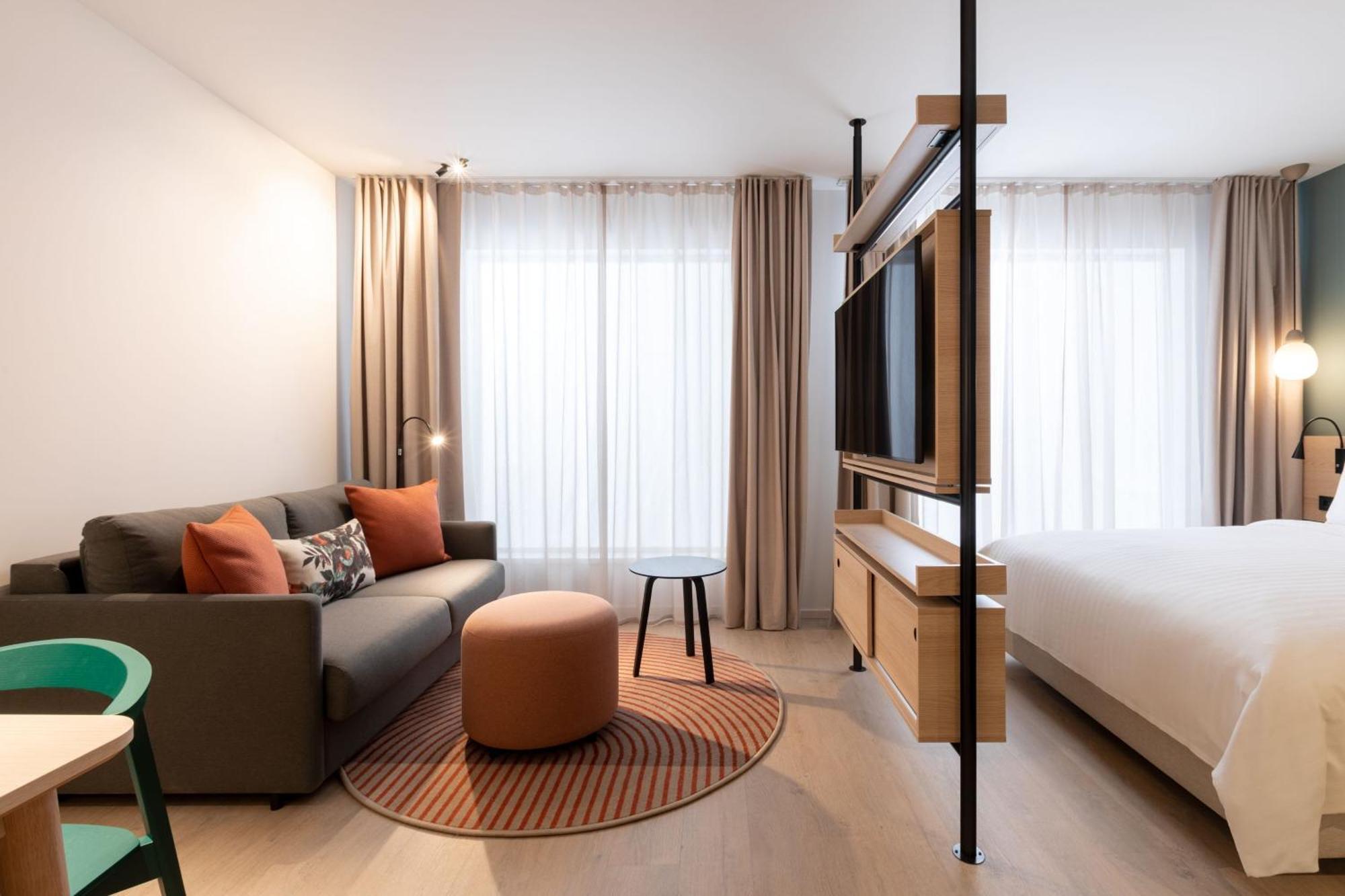 Balanced Studio mit Queensize-Bett