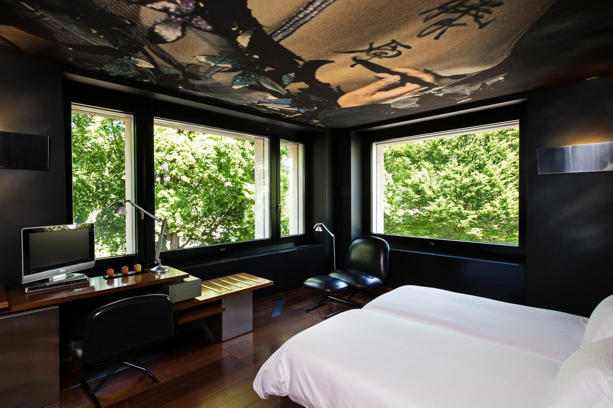 Junior Ecksuite mit 1 Kingsize-Bett und Parkblick