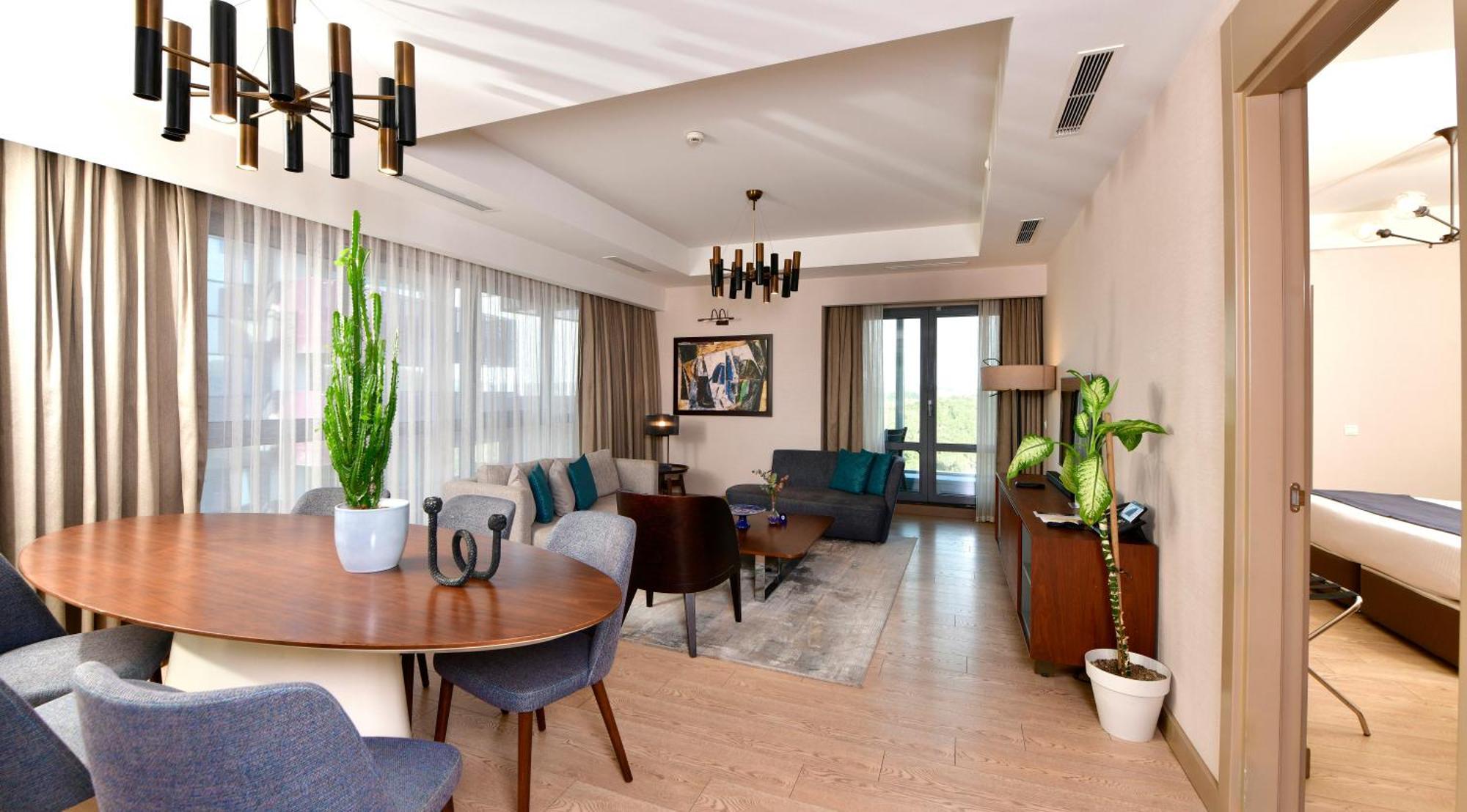 Apartment mit 2 Schlafzimmern und Aussicht