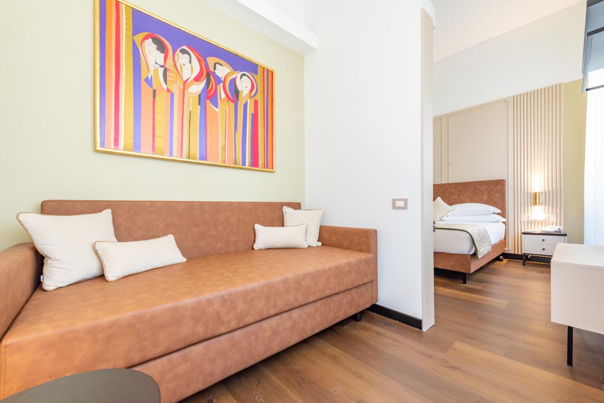 Junior Suite mit Kingsize-Bett und Schlafsofa