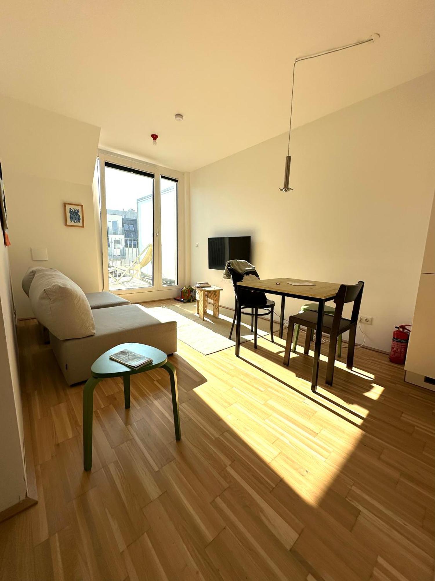 Apartment mit 1 Schlafzimmer und Balkon