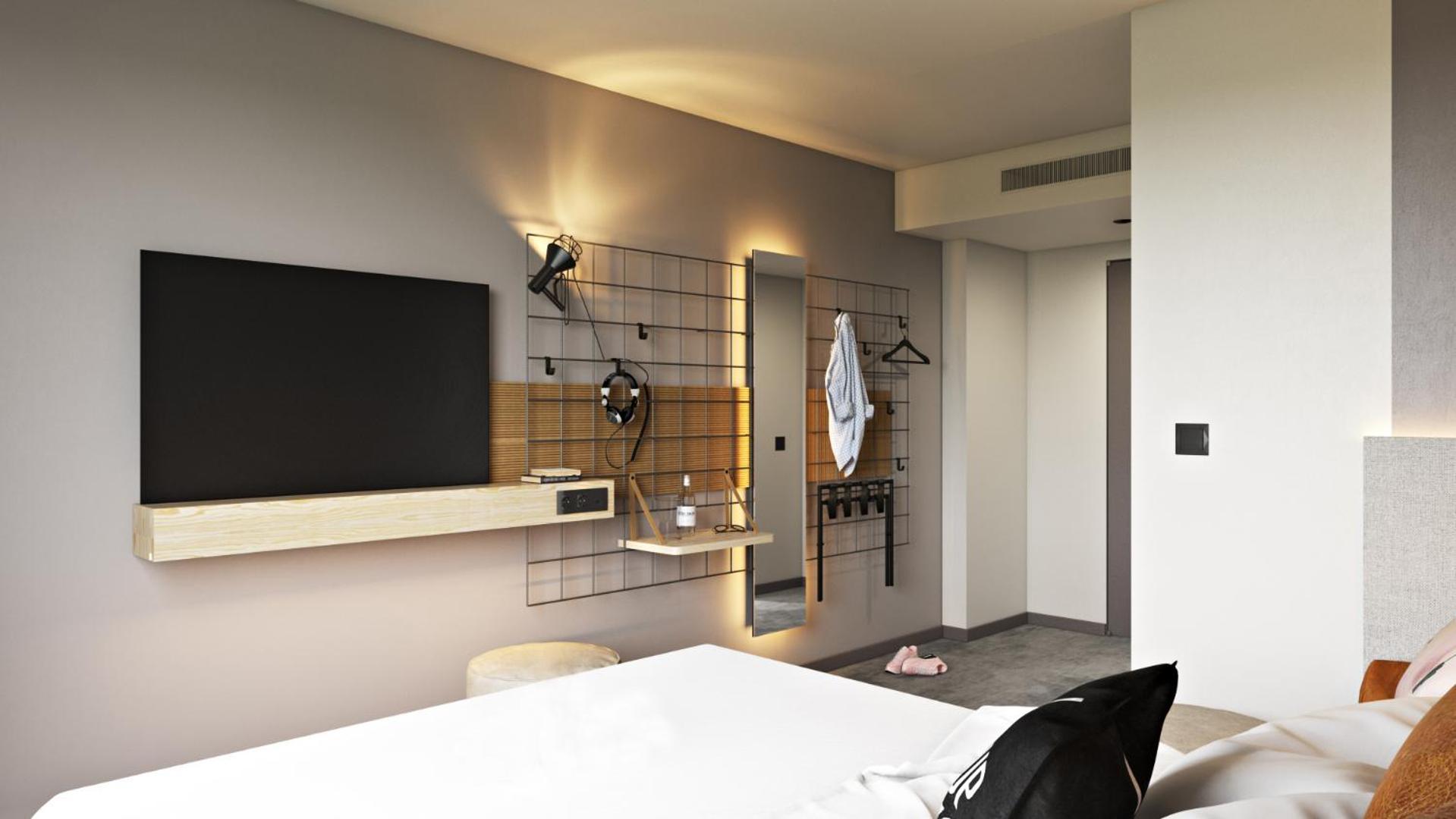 Moxy Zweibettzimmer