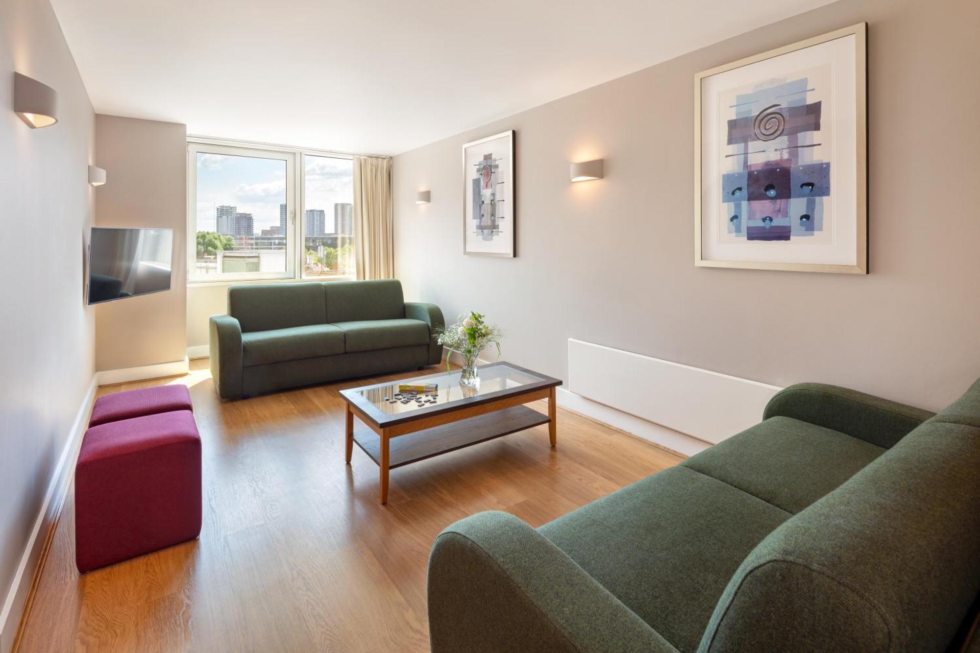 Familien-Apartment mit 2 Schlafzimmern