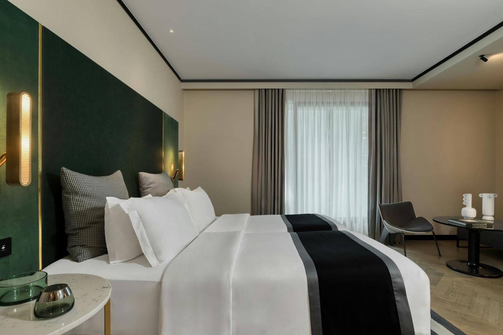Executive Zimmer mit 2 Einzelbetten und Stadtblick