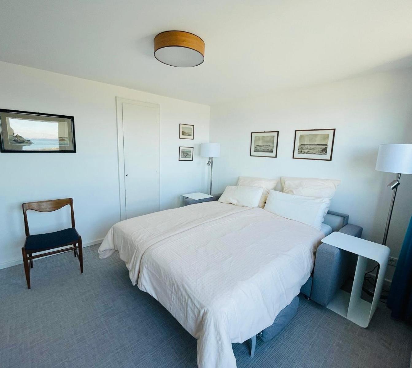 Apartment mit 1 Schlafzimmer, Balkon und Meerblick